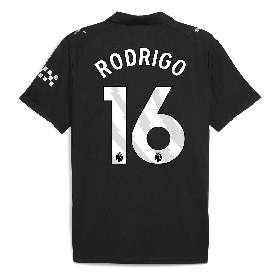 RODRIGO #16 Manchester City Away Soccer Jersey 2025/26 - Soccerdeal