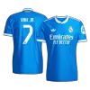 Authentic VINI JR. #7 Real Madrid Third Away Soccer Jersey 2025/26 - Soccerdeal