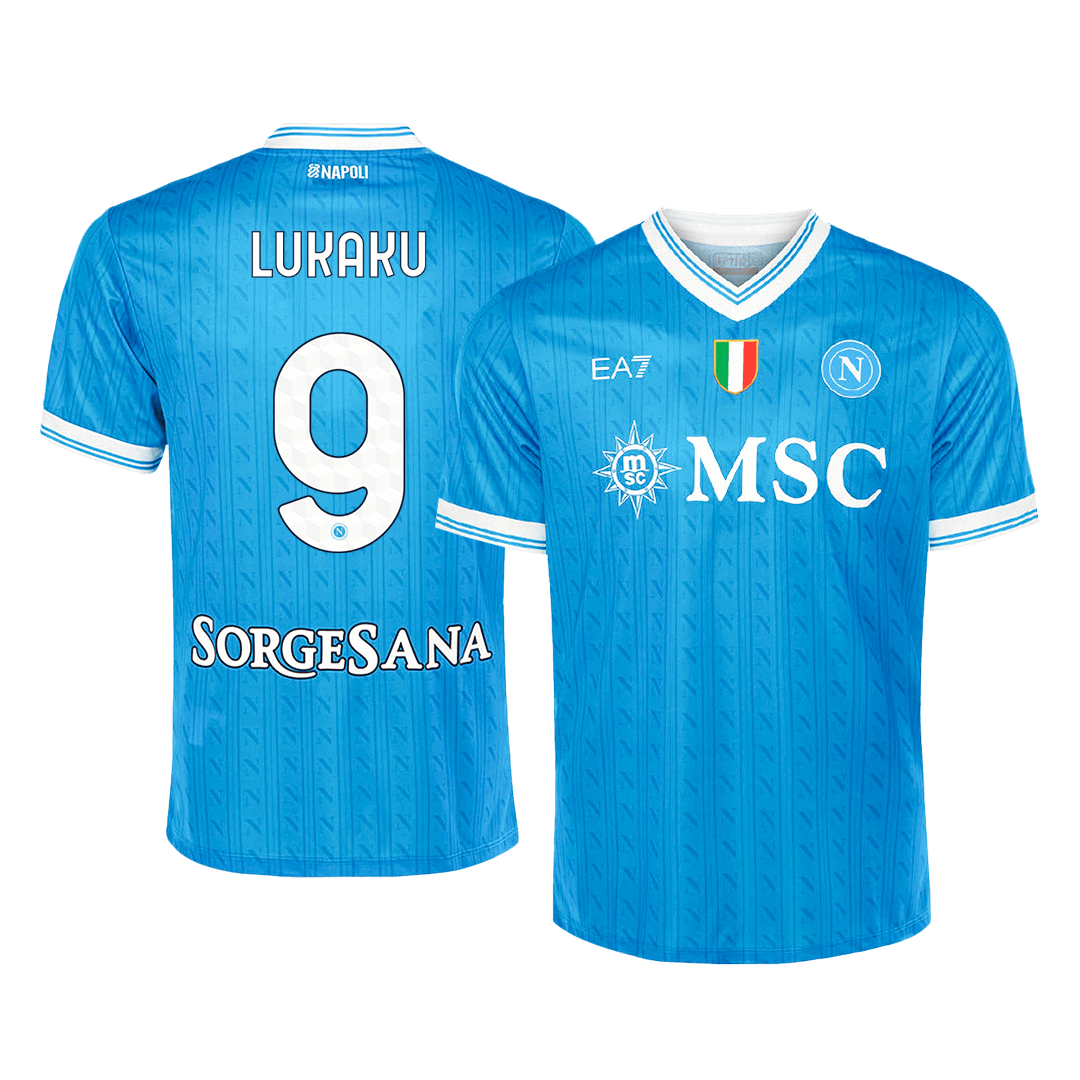 LUKAKU #9 Napoli Home Soccer Jersey 2025/26 - Soccerdeal