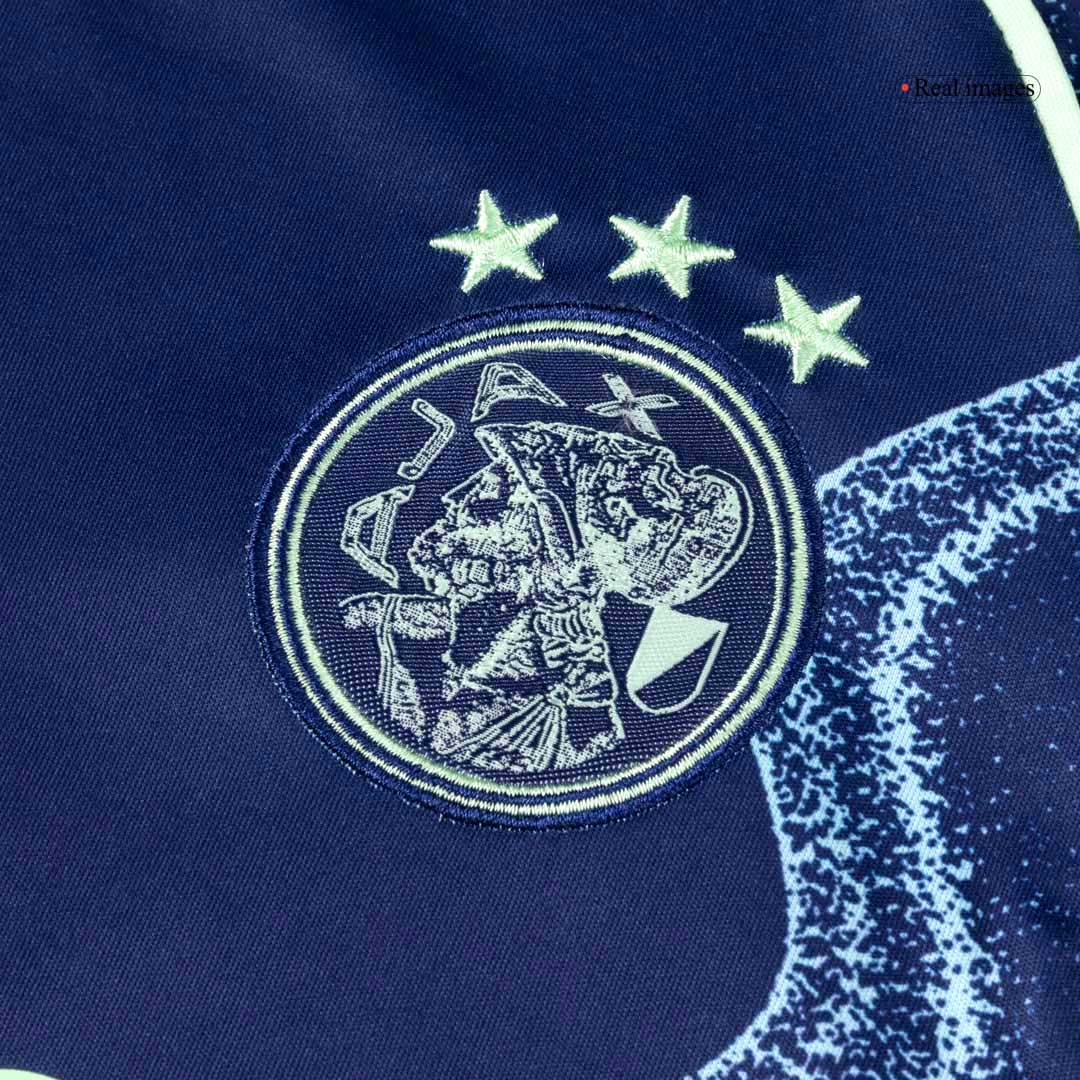 Kid's Ajax Away Soccer Jersey Kit(Jersey+Shorts) 2025/26 - Soccerdeal