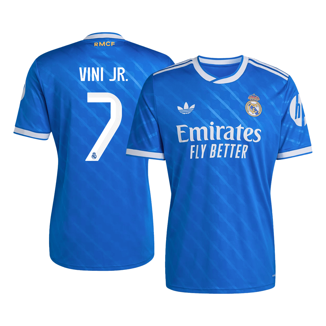 VINI JR. #7 Real Madrid Third Away Soccer Jersey 2025/26 - Soccerdeal