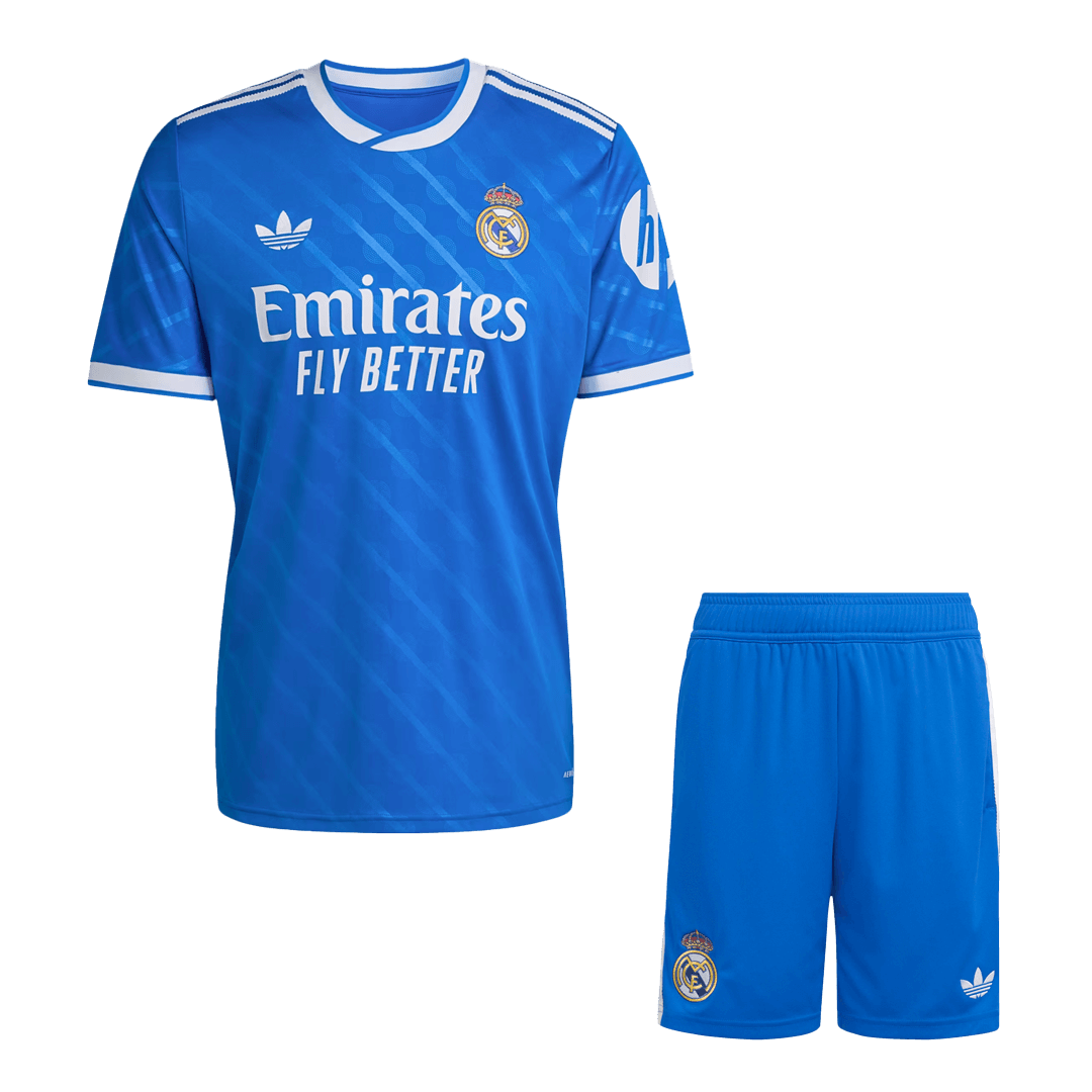 Real Madrid Third Away Soccer Jersey Kit(Jersey+Shorts) 2025/26 - Soccerdeal