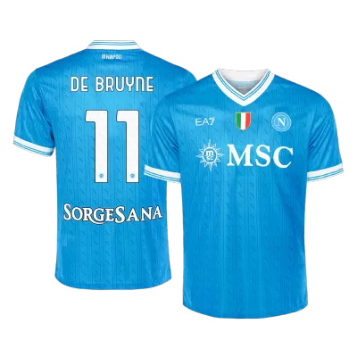 DE BRUYNE #11 Napoli Home Soccer Jersey 2025/26 - Soccerdeal
