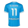 DE BRUYNE #11 Napoli Home Soccer Jersey 2025/26 - Soccerdeal