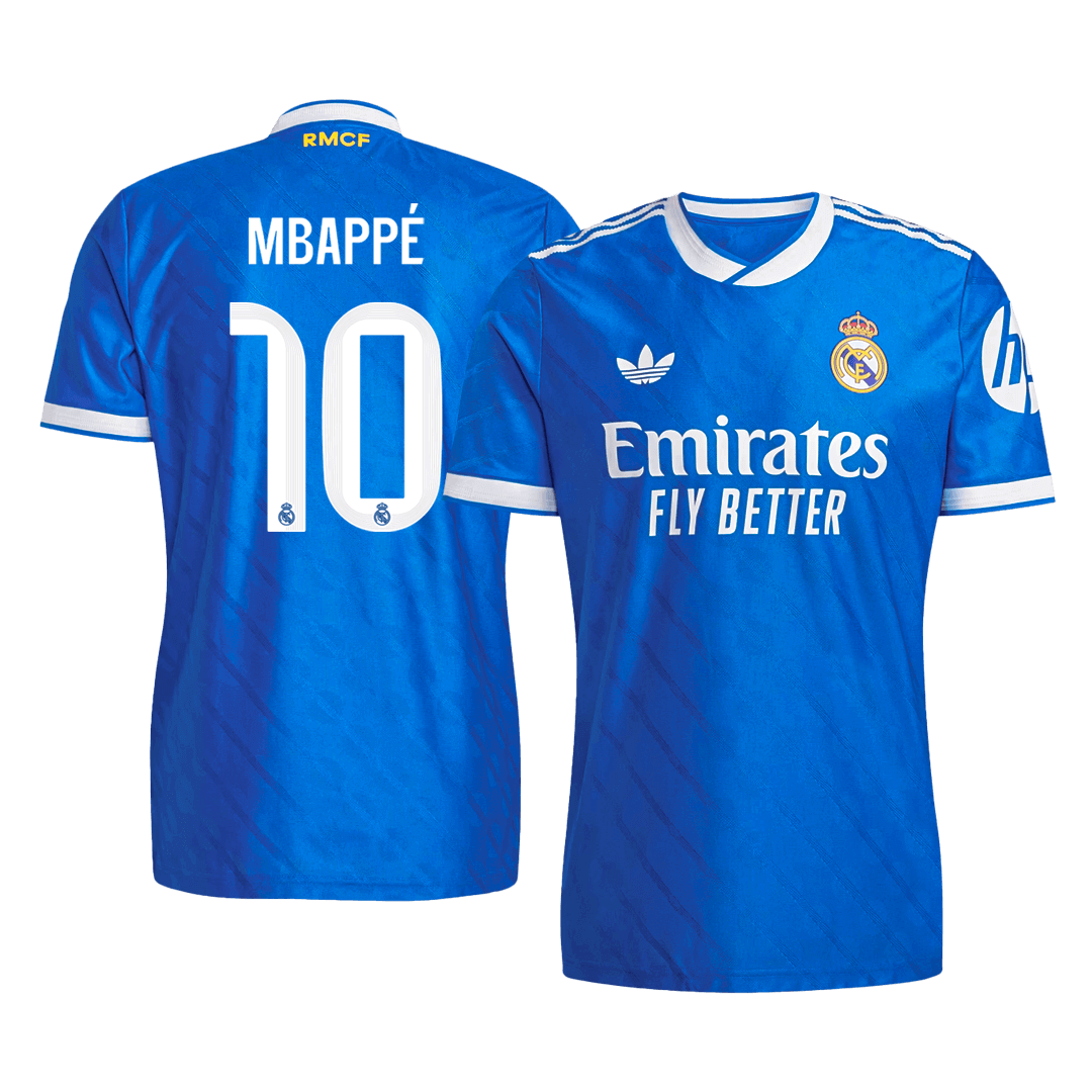 MBAPPÉ #10 Real Madrid Third Away Soccer Jersey 2025/26 Player Version - Soccerdeal
