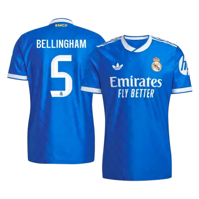 Authentic BELLINGHAM #5 Real Madrid Third Away Soccer Jersey 2025/26 - Soccerdeal