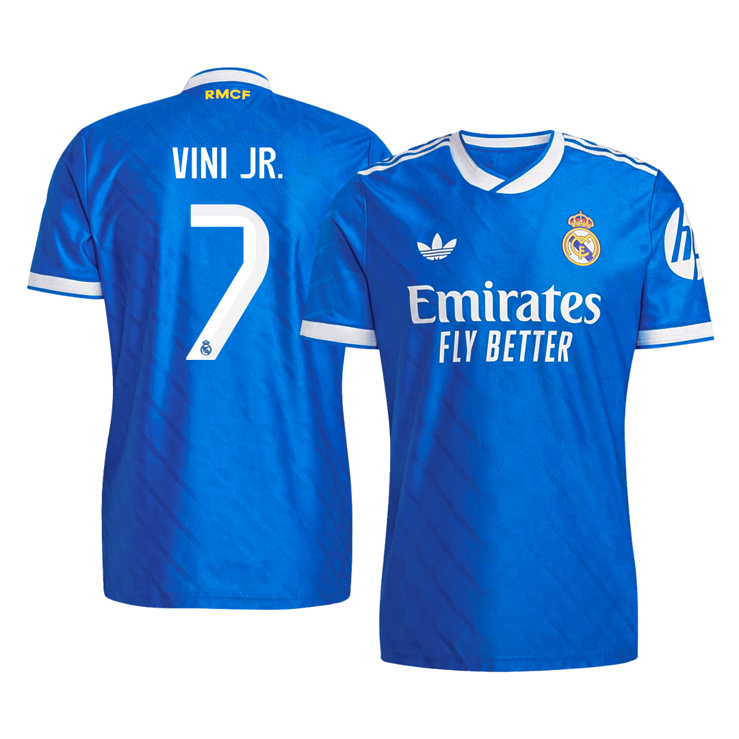 VINI JR. #7 Real Madrid Third Away Soccer Jersey 2025/26 Player Version - Soccerdeal
