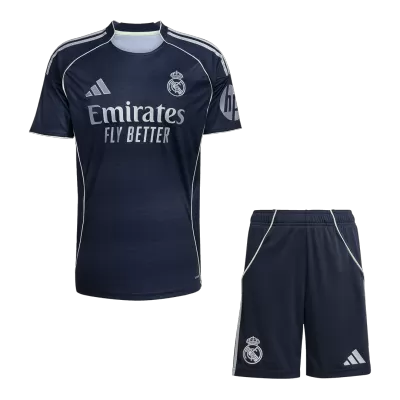 Real Madrid Away Soccer Jersey Kit(Jersey+Shorts) 2025/26 - Soccerdeal