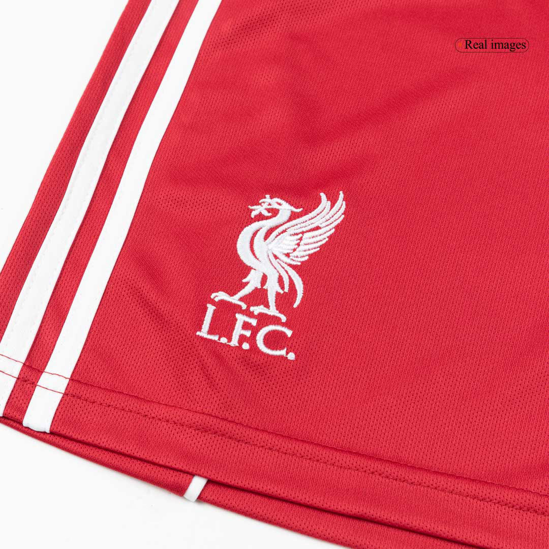 Liverpool Home Soccer Shorts 2025/26 - Soccerdeal
