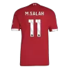 Authentic M.SALAH #11 Liverpool Home Soccer Jersey 2025/26 - Soccerdeal