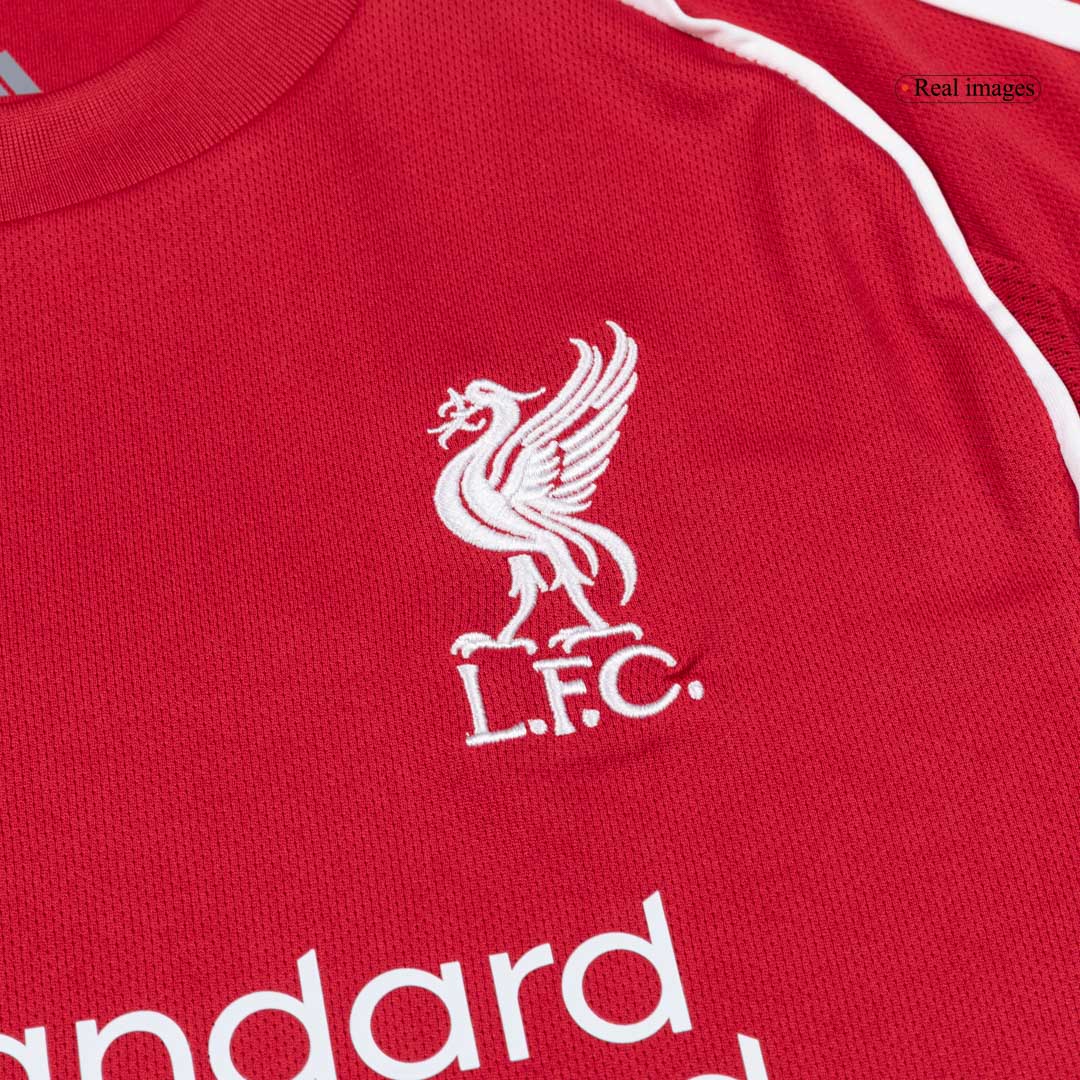 Women's Liverpool Home Soccer Jersey 2025/26 - Soccerdeal