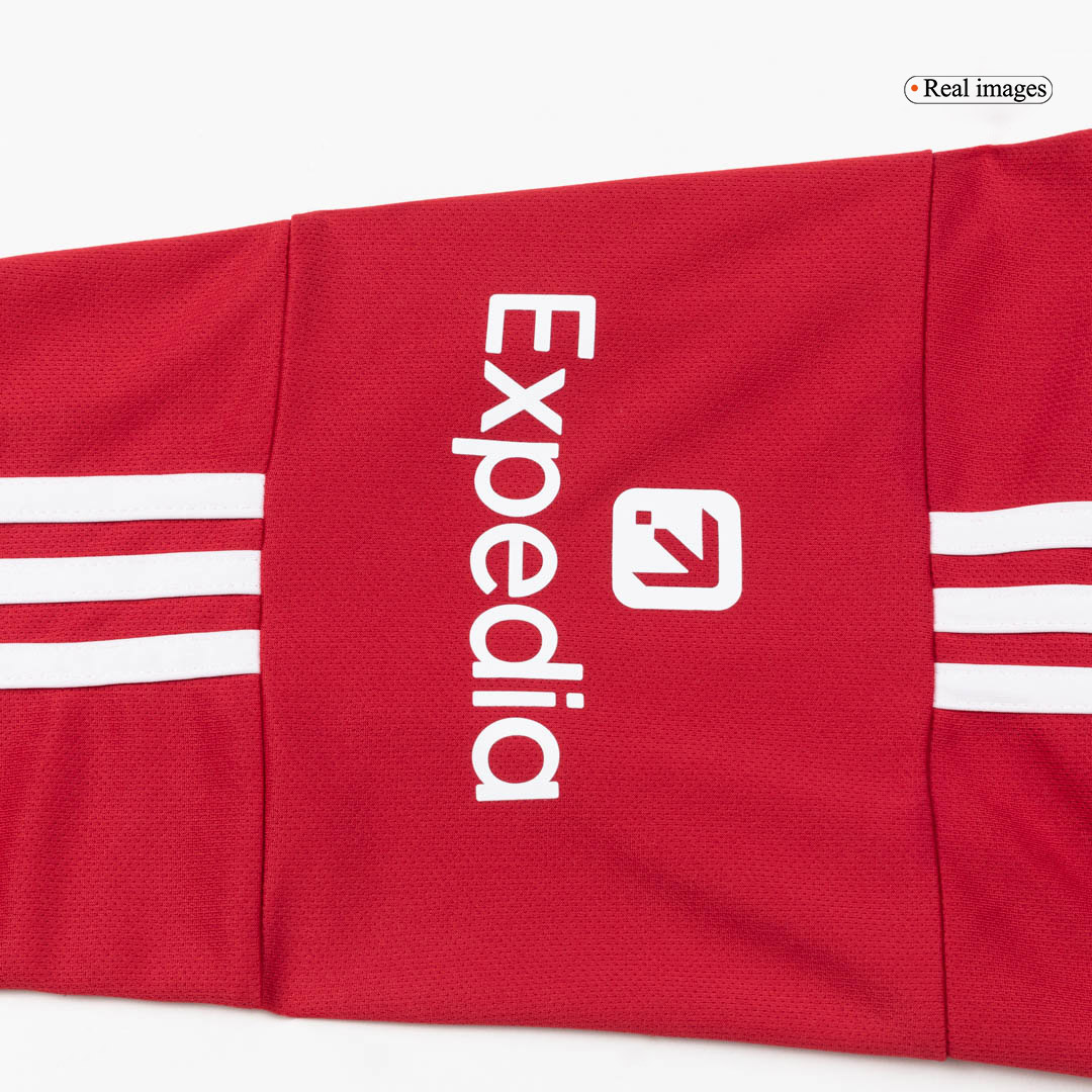 Liverpool Home Long Sleeve Soccer Jersey 2025/26 - Soccerdeal