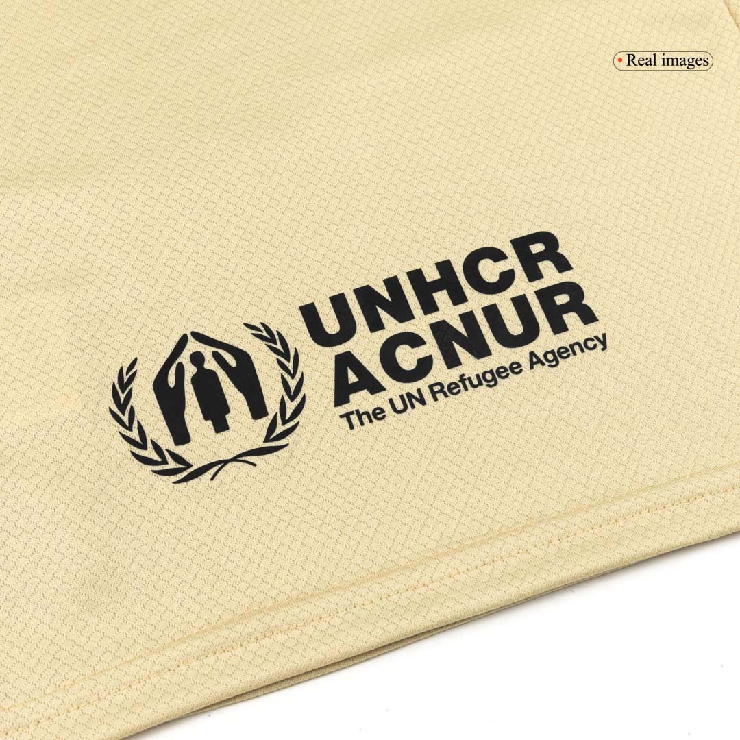 Kid's Barcelona Away Soccer Jersey Kit(Jersey+Shorts+Socks) 2025/26 - Soccerdeal