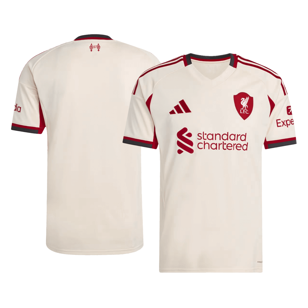 Liverpool Away Soccer Jersey 2025/26 - Soccerdeal