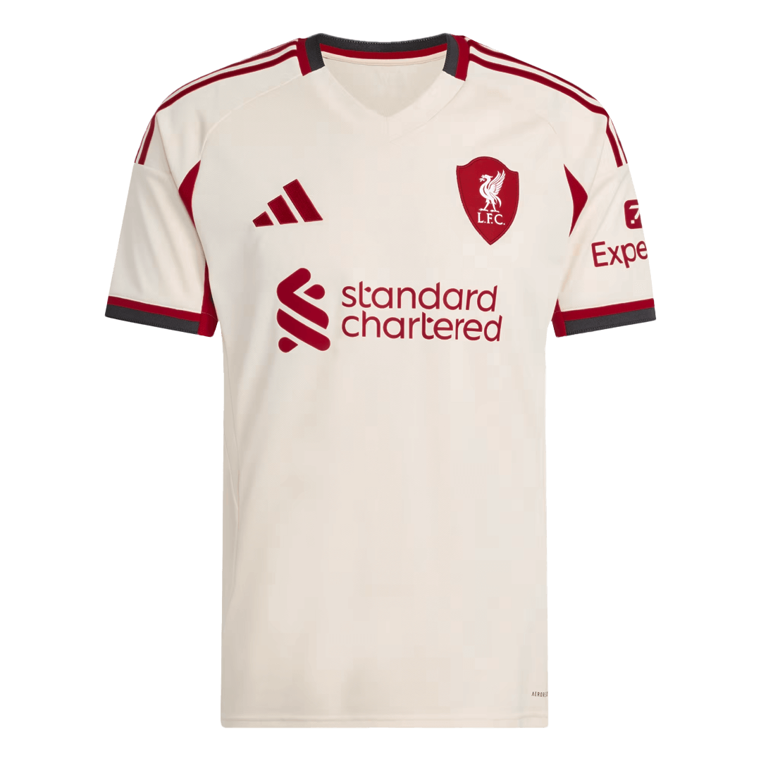 Liverpool Away Soccer Jersey 2025/26 - Soccerdeal