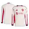 Liverpool Away Long Sleeve Soccer Jersey 2025/26 - Soccerdeal