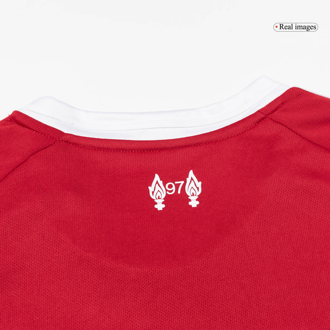 Liverpool Home Long Sleeve Soccer Jersey 2025/26 - Soccerdeal