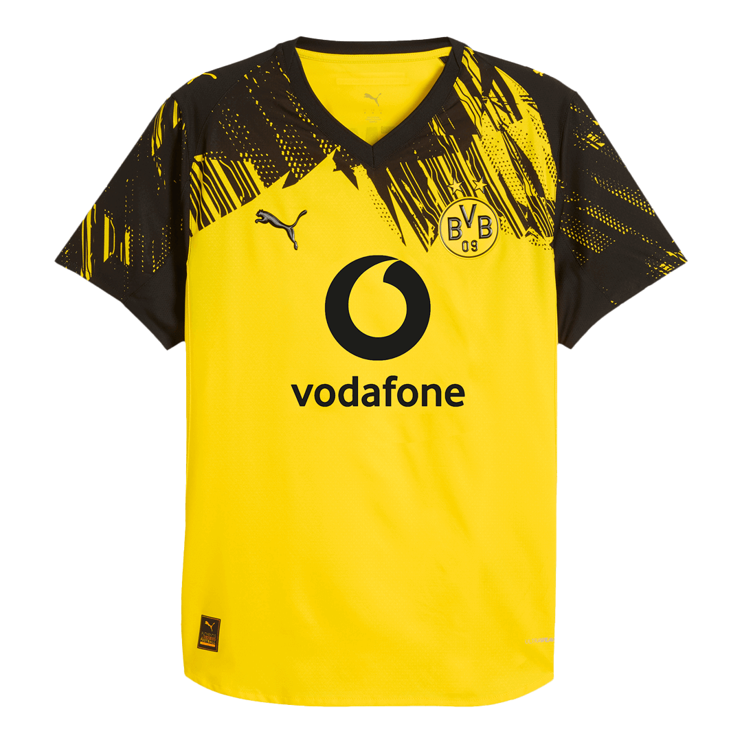 Borussia Dortmund Home Soccer Jersey 2025/26 Player Version - Soccerdeal