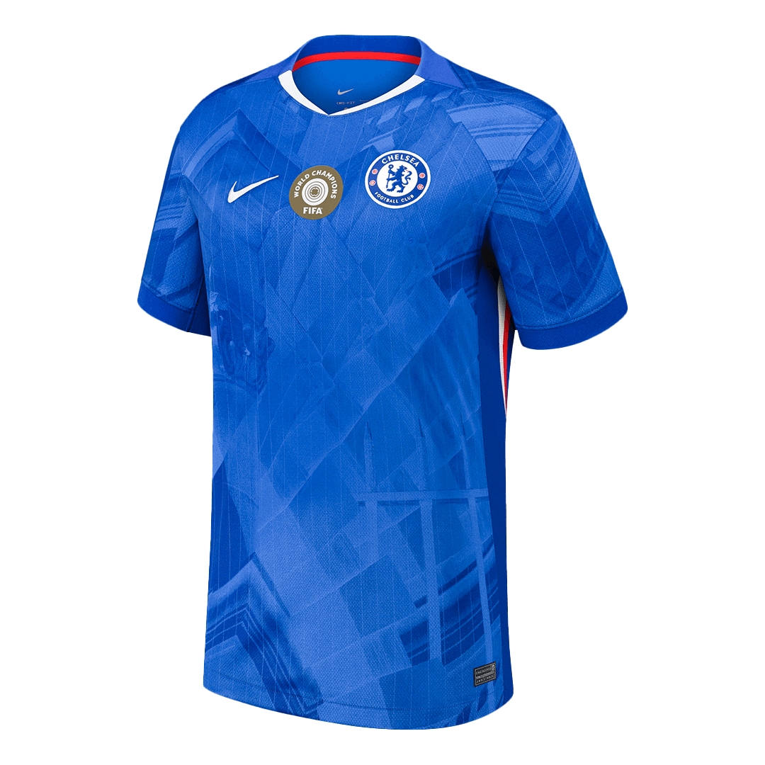 WORLD CHAMPIONS #25 Chelsea Home Soccer Jersey 2025/26 - Soccerdeal