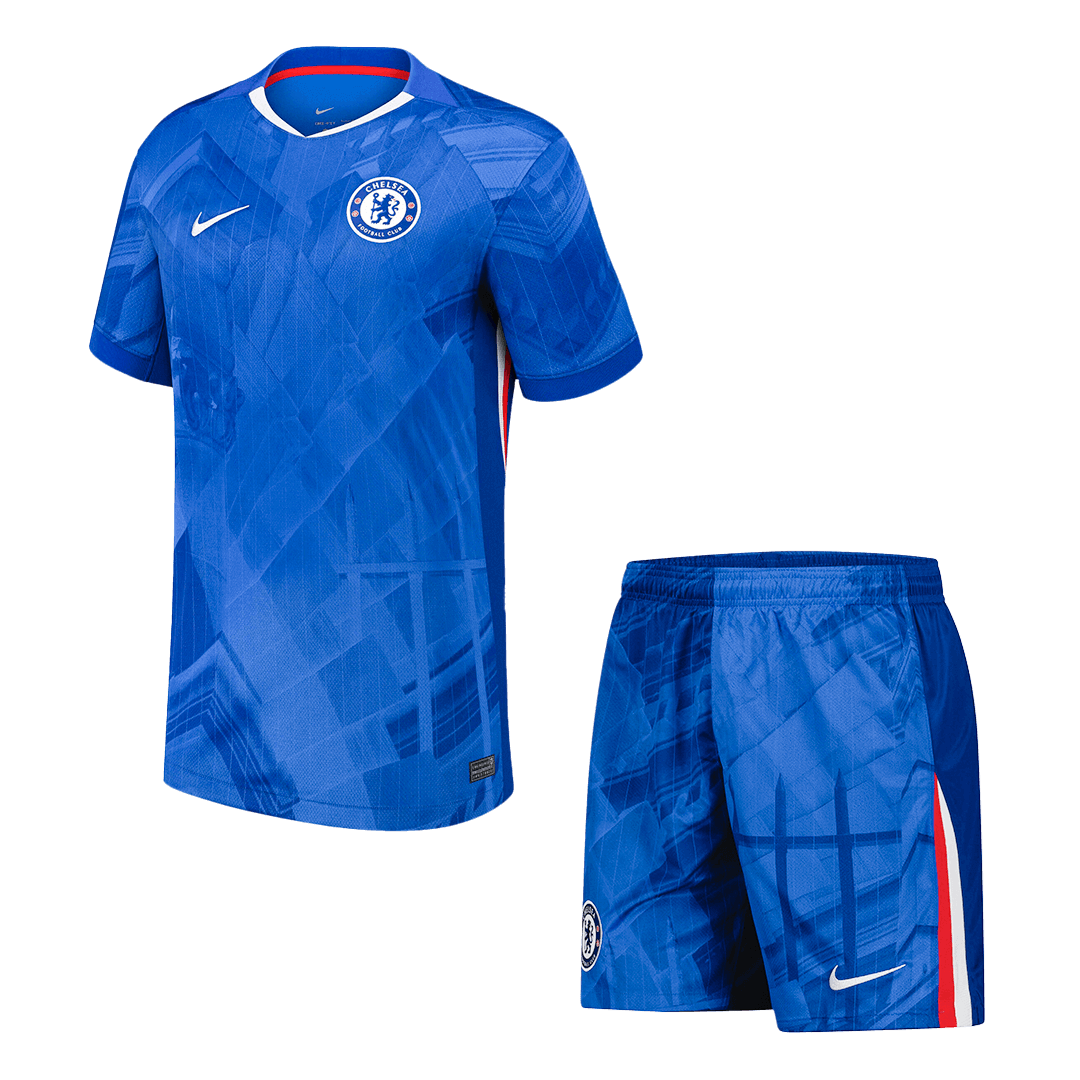 Chelsea Home Soccer Jersey Kit(Jersey+Shorts) 2025/26 - Soccerdeal