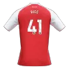 RICE #41 Arsenal 
 Home Soccer Jersey 2025/26 - Soccerdeal