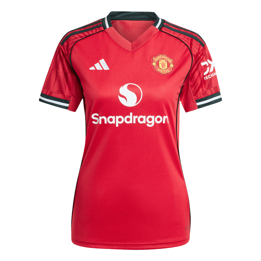 Women's Manchester United Home Soccer Jersey 2025/26 - Soccerdeal