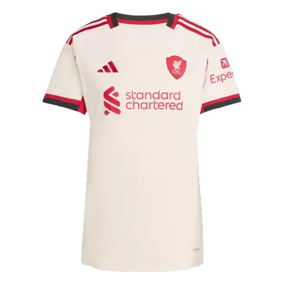 Women's Liverpool Away Soccer Jersey 2025/26 - Soccerdeal