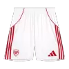 Arsenal Home Soccer Shorts 2025/26 - Soccerdeal