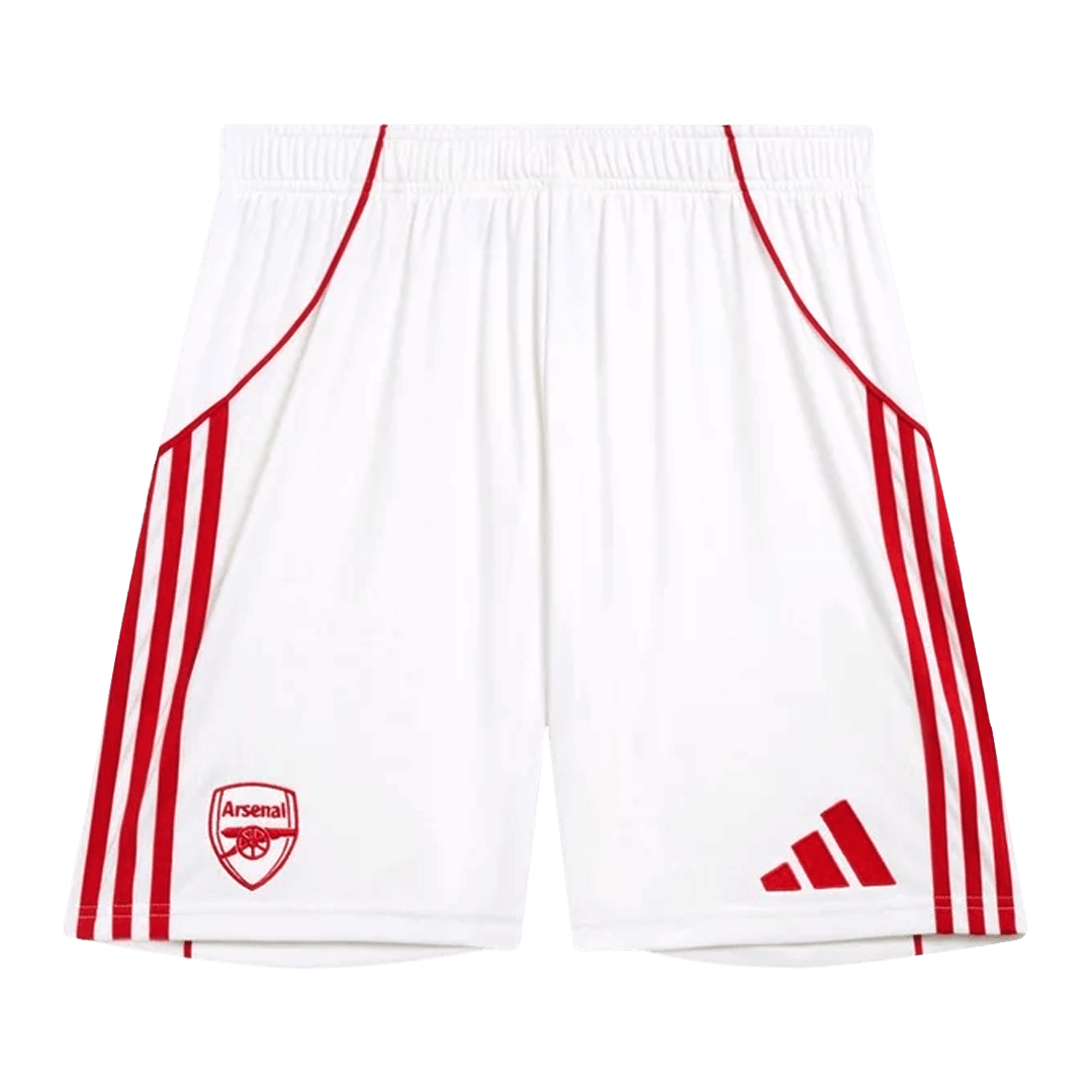 Arsenal Home Soccer Shorts 2025/26 - Soccerdeal