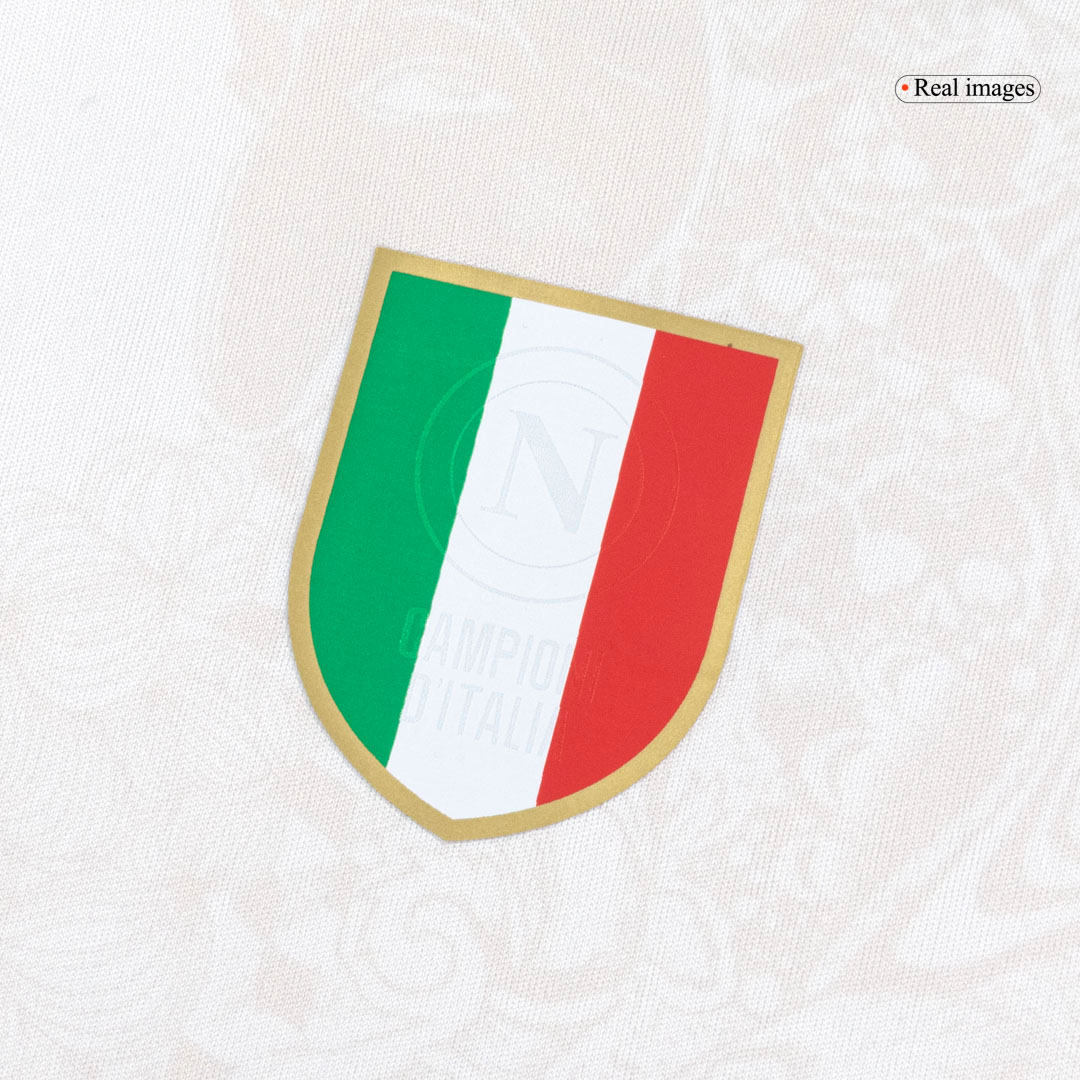 Kid's Napoli Away Soccer Jersey Kit(Jersey+Shorts) 2025/26 - Soccerdeal