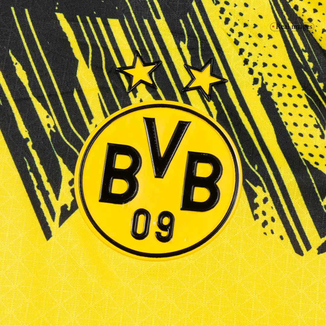 Borussia Dortmund Home Soccer Jersey 2025/26 Player Version - Soccerdeal