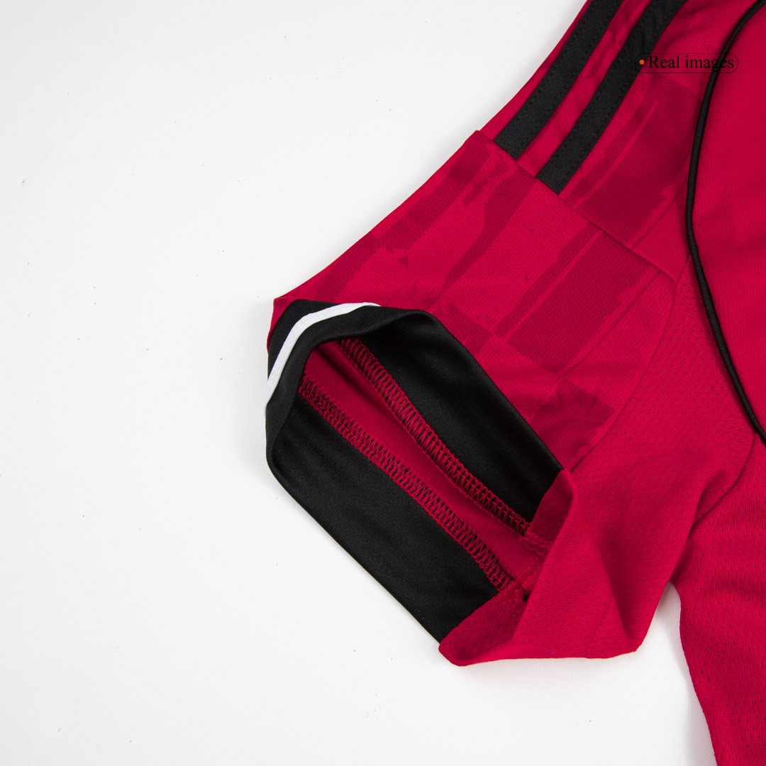 Manchester United Home Soccer Jersey Kit(Jersey+Shorts+Socks) 2025/26 - Soccerdeal