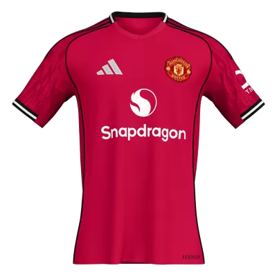 Manchester United Home Soccer Jersey 2025/26 - Soccerdeal