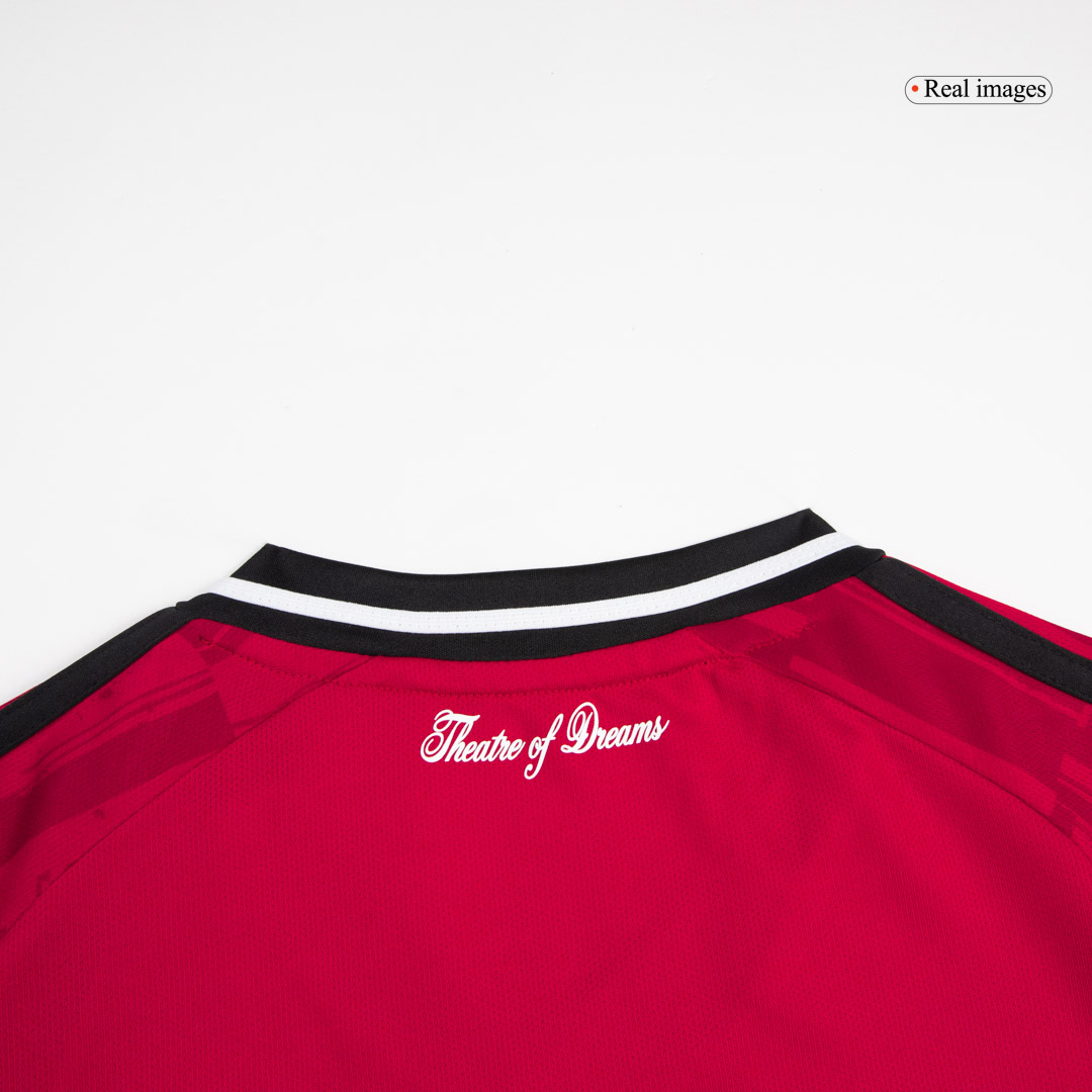 Manchester United Home Soccer Jersey Kit(Jersey+Shorts+Socks) 2025/26 - Soccerdeal