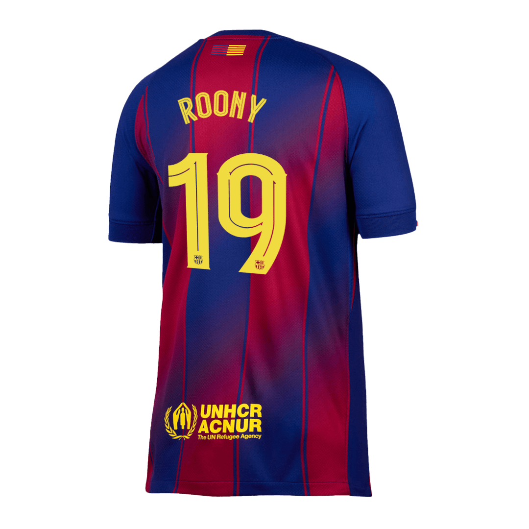 ROONY #19 Barcelona Home Soccer Jersey 2025/26 - UCL - Soccerdeal