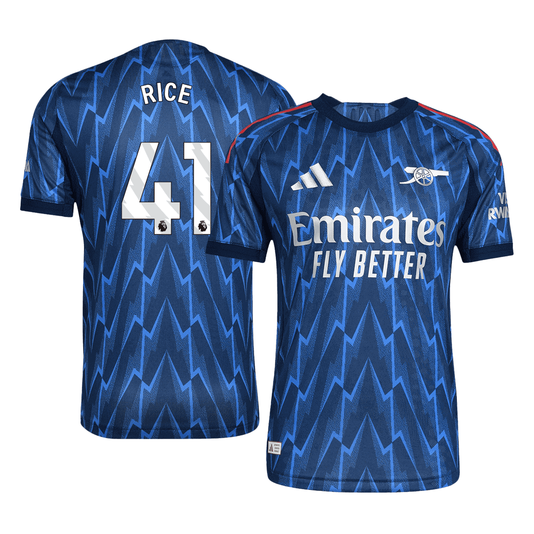 RICE #41 Arsenal Away Soccer Jersey 2025/26 Player Version - Soccerdeal