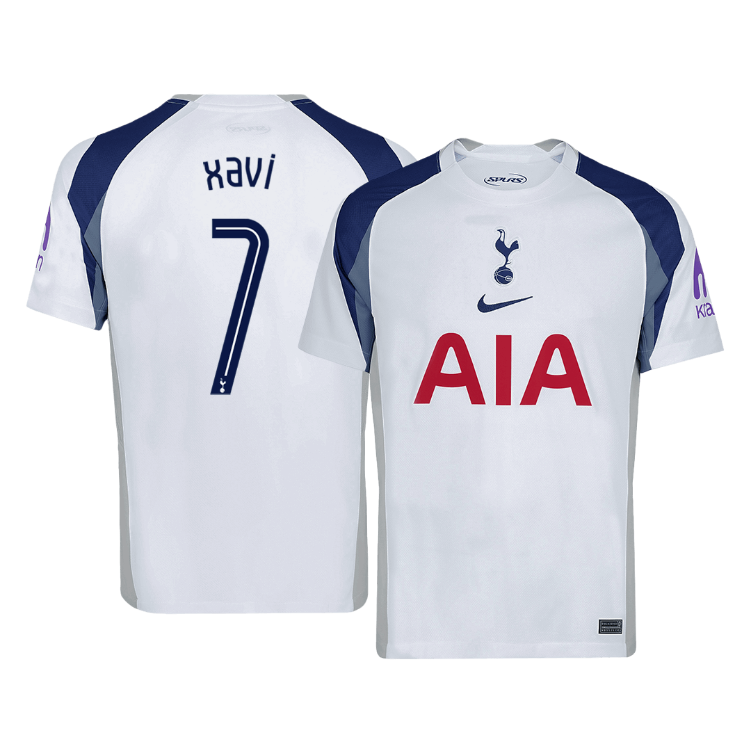 XAVI #7 Tottenham Hotspur Home Soccer Jersey 2025/26 -UCL - Soccerdeal