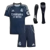 Kid's Real Madrid Away Soccer Jersey Kit(Jersey+Shorts+Socks) 2025/26 - Soccerdeal