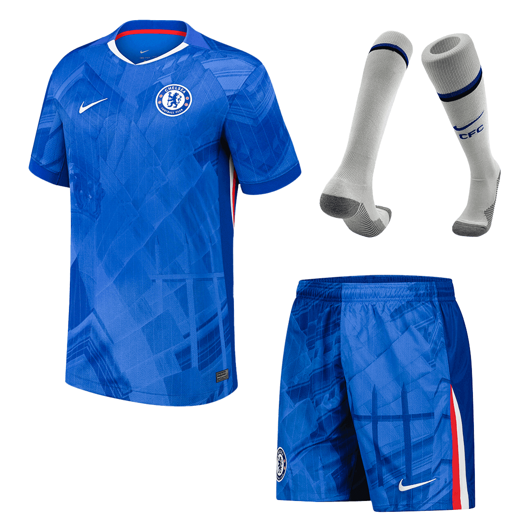 Chelsea Home Soccer Jersey Kit(Jersey+Shorts+Socks) 2025/26 - Soccerdeal