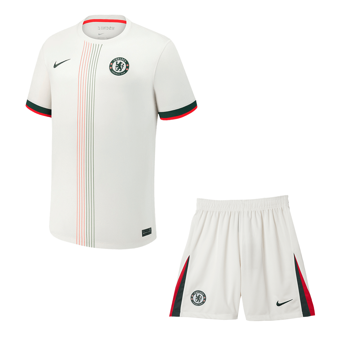Chelsea Away Soccer Jersey Kit(Jersey+Shorts) 2025/26 - Soccerdeal