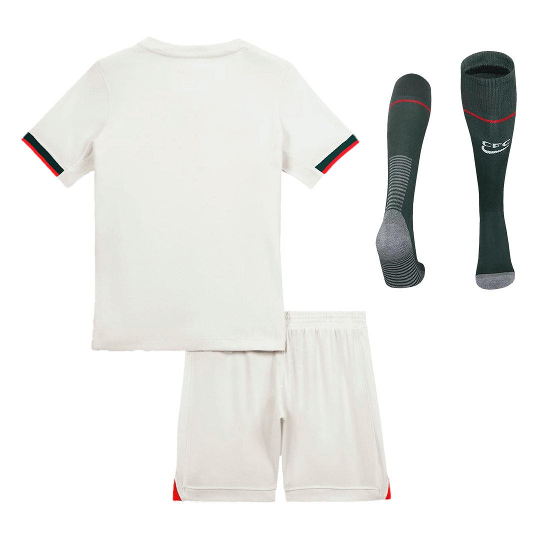 Kid's Chelsea Away Soccer Jersey Kit(Jersey+Shorts+Socks) 2025/26 - Soccerdeal