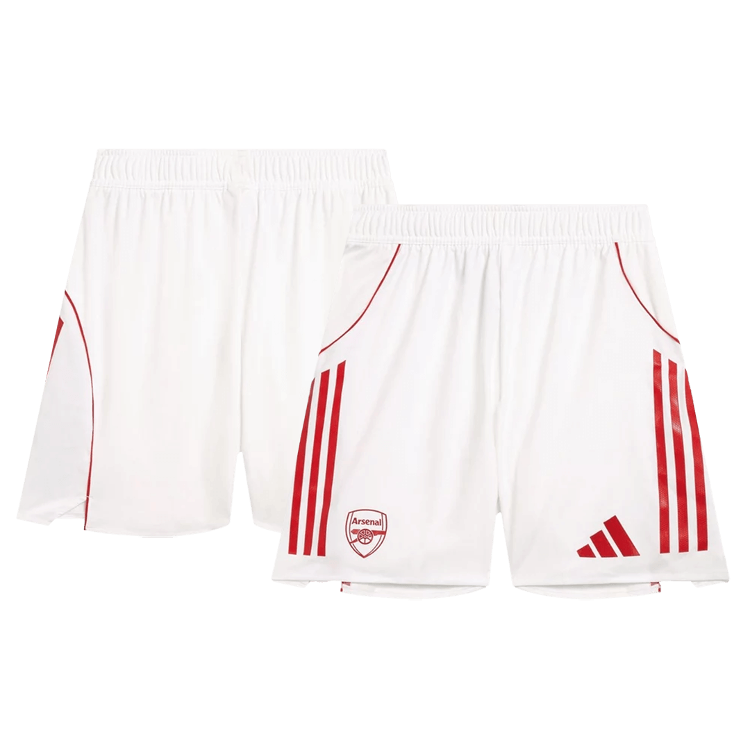 Arsenal Home Soccer Shorts 2025/26 Player Version - Soccerdeal