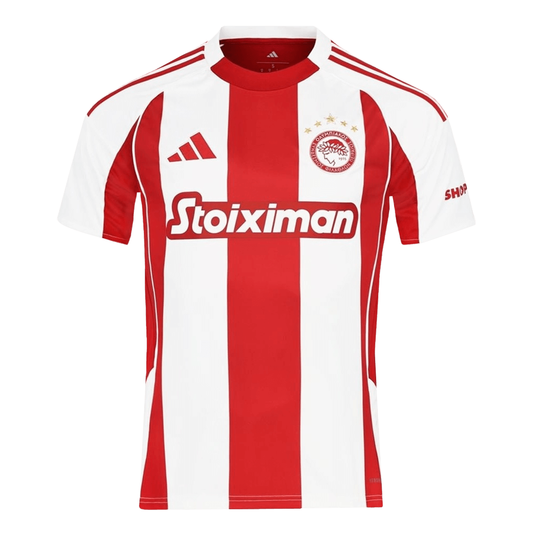 Olympiakos Home Soccer Jersey 2025/26 - Soccerdeal