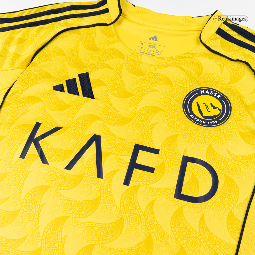 Al Nassr Home Soccer Jersey 2025/26 - Soccerdeal