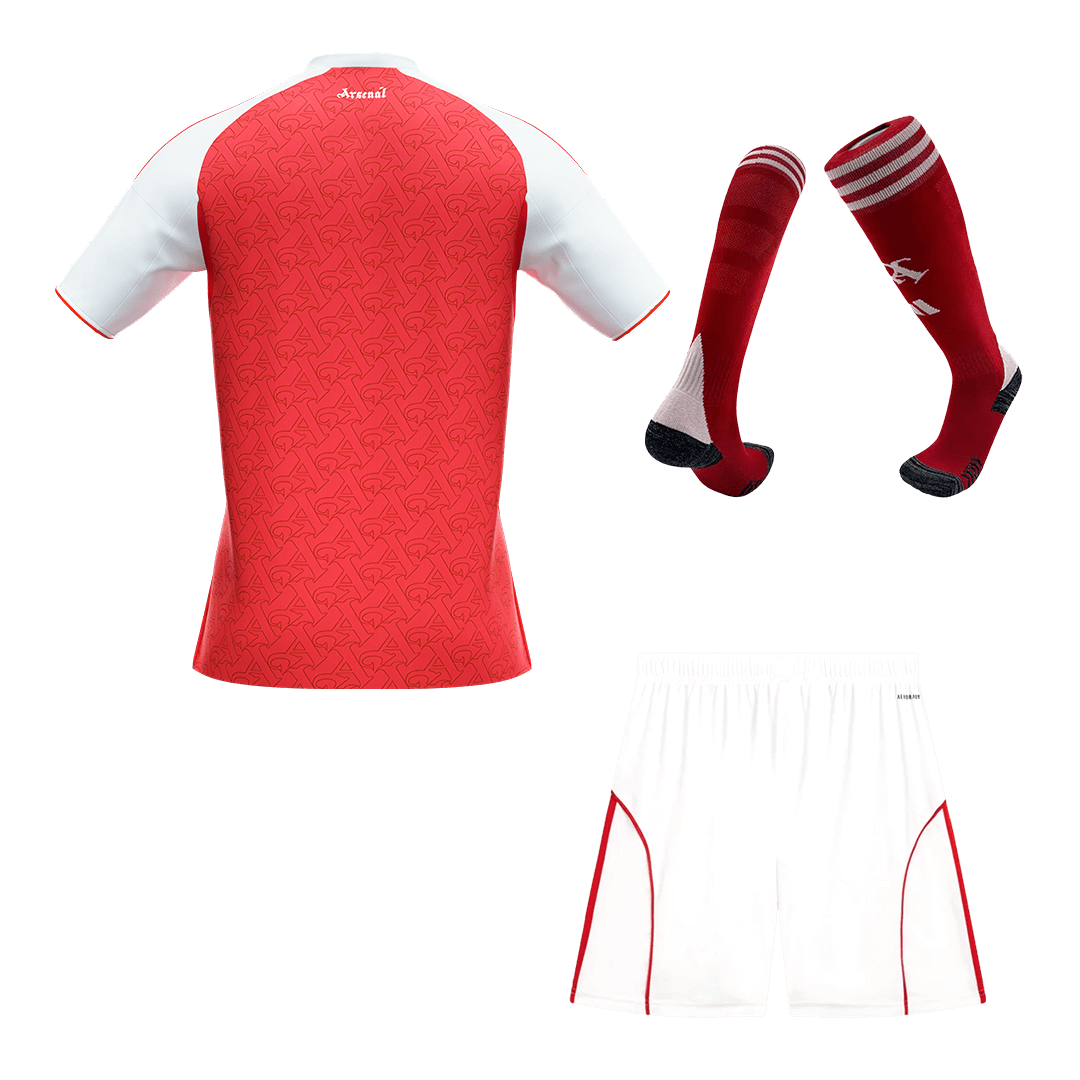 Arsenal Home Soccer Jersey Kit(Jersey+Shorts+Socks) 2025/26 - Soccerdeal