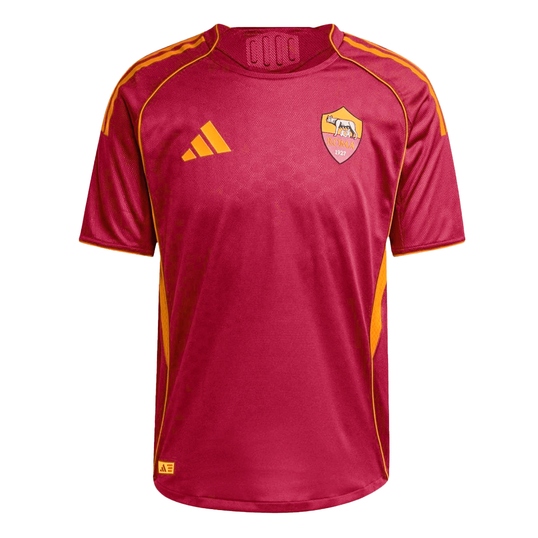 Roma Home Soccer Jersey 2025/26 Player Version - Soccerdeal