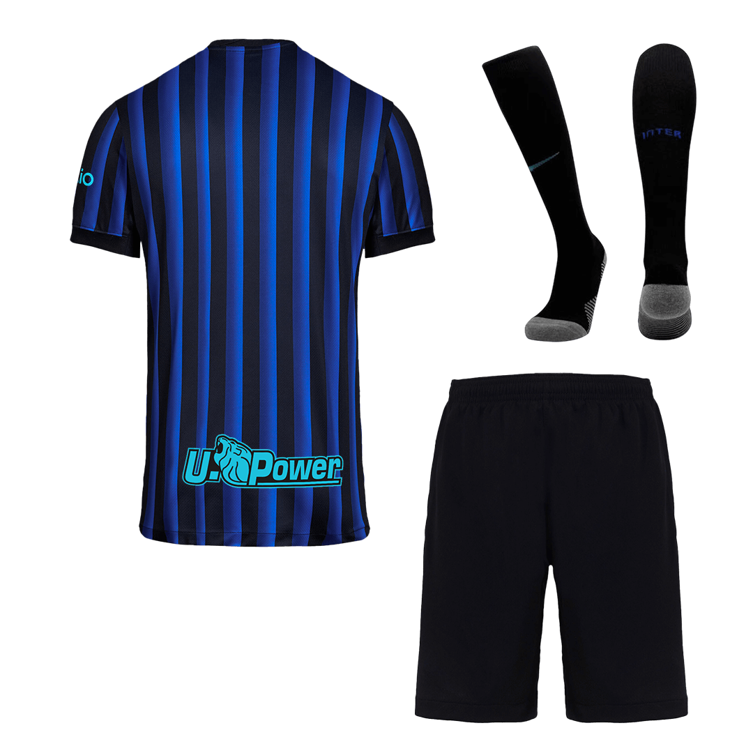 Inter Milan Home Soccer Jersey Kit(Jersey+Shorts+Socks) 2025/26 - Soccerdeal