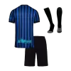 Kid's Inter Milan Home Soccer Jersey Kit(Jersey+Shorts+Socks) 2025/26 - Soccerdeal