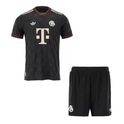 Authentic Bayern Munich Third Away Soccer Jersey Kit(Jersey+Shorts) 2025/26 - Soccerdeal
