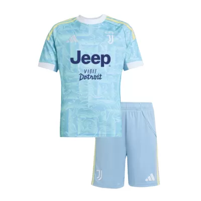 Kid's Juventus Away Soccer Jersey 2025/26 - Soccerdeal